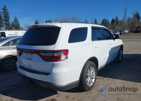 2014 Dodge Durango Sxt z USA, uszkodzony, nr VIN 1C4RDJAG8EC308536
